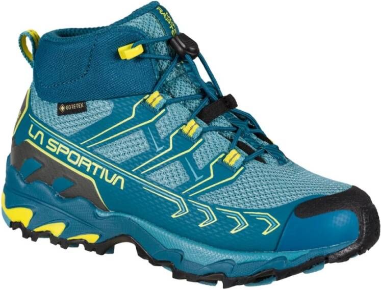 La sportiva Kid's Ultra Raptor II Mid GTX Wandelschoenen blauw turkoois