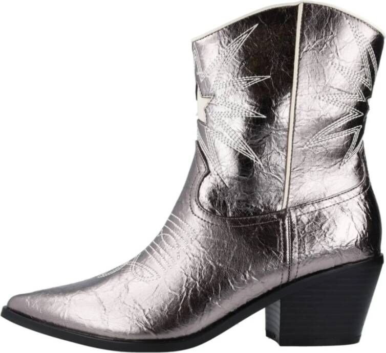 la strada Cowboy Boots Gray Dames