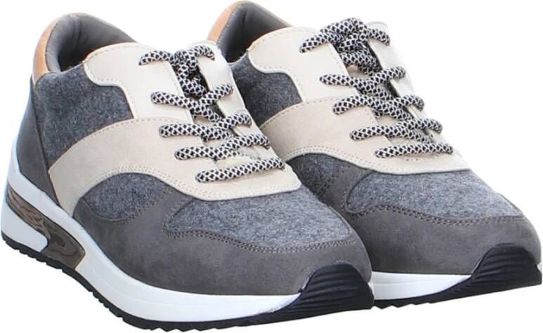 La strada Grijze Urban Sneakers Gray Dames