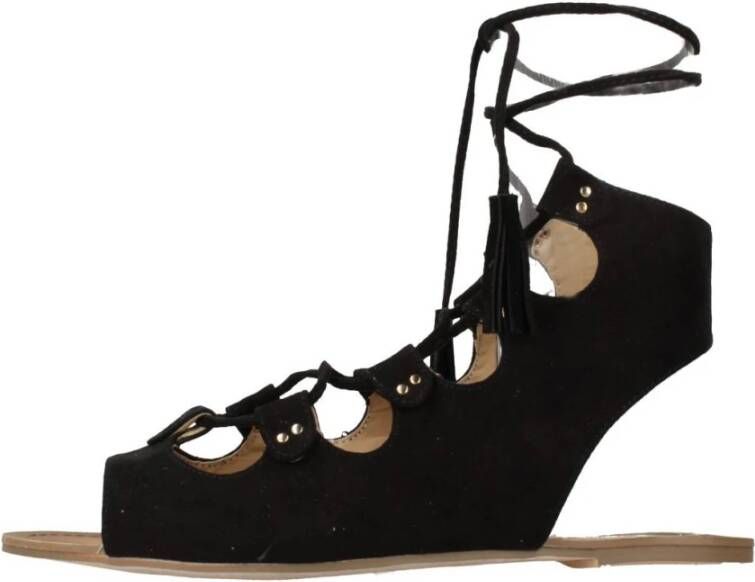 la strada High Heel Sandals Black Dames