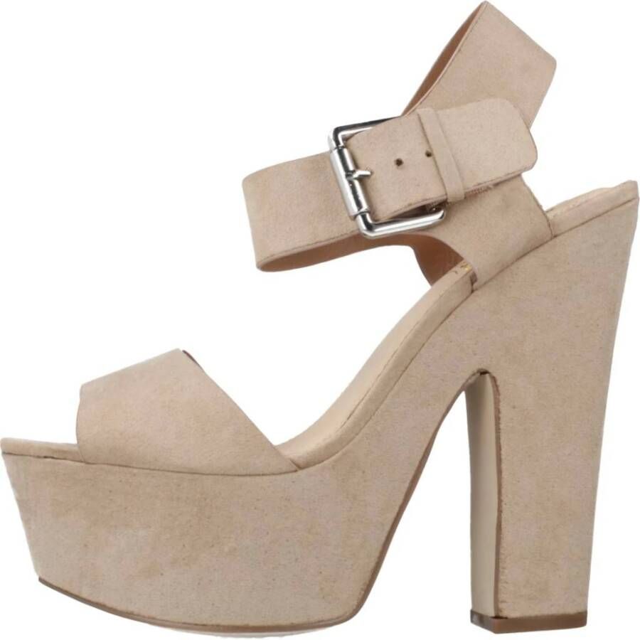 la strada High Heel Sandals Brown Dames