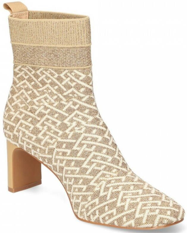 la strada Knitted Boots Geel Dames