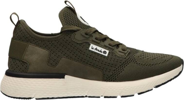 La strada sneakers 910066 Groen Heren