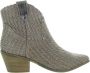La strada Zilveren Raffia Westernlaarzen Gray Dames - Thumbnail 7