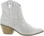 La strada Zilveren Raffia Westernlaarzen Gray Dames - Thumbnail 14