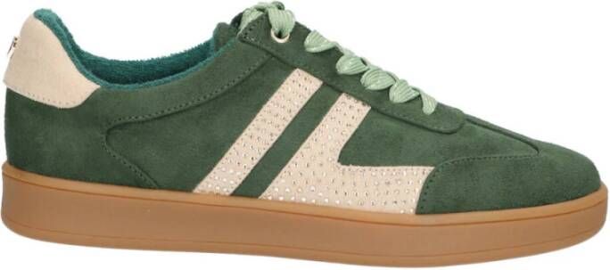La strada Stijlvolle Sneakers Green Dames