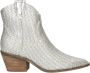 La strada Zilveren Raffia Westernlaarzen Gray Dames - Thumbnail 1