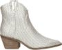 La strada Zilveren Raffia Westernlaarzen Gray Dames - Thumbnail 2