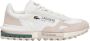 Lacoste Lage Sneakers Elite Active 223 1 SMA White Dark Green - Thumbnail 2