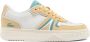Lacoste Ambachtelijke Lage Sneakers Geel Off White Multicolor Dames - Thumbnail 1
