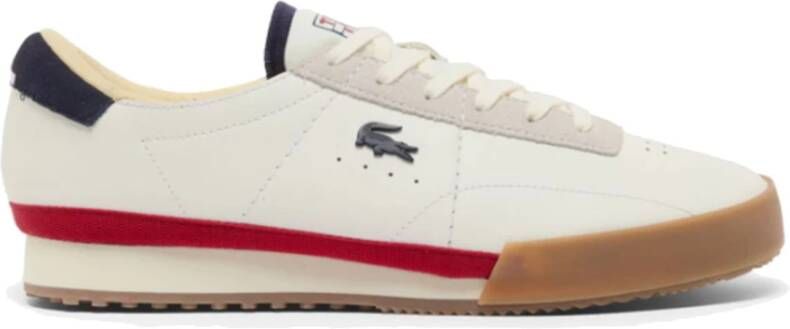 Lacoste Aura 225 Sneakers Wit Blauw Rood - Foto 2