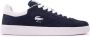 LACOSTE Lage Sneakers Heren Baseshot Premium Maat: 45 Materiaal: Nubuck Kleur: Blauw - Thumbnail 3