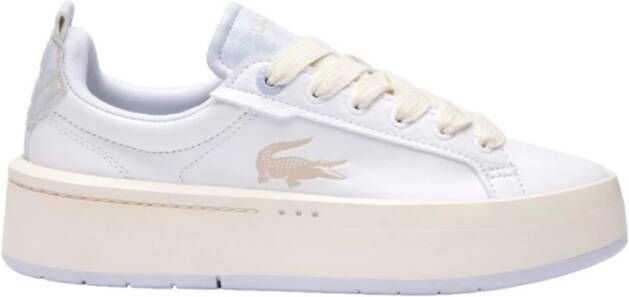 Lacoste Witte Carnaby Sneakers voor Dames White Dames