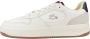 Lacoste L001 Heren Schoenen Wit Maat: 40.5 Suède Foot Locker - Thumbnail 1