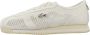 Lacoste Sneakers Club Low 125 4 SFA Off White Light Yellow - Thumbnail 1