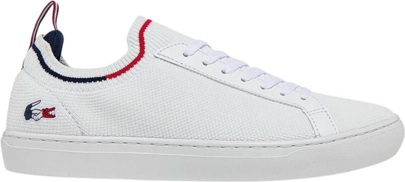 Lacoste Comfortabele Slip-On Sneakers met Elastische Veters White Heren