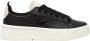 Lacoste Zwarte Leren Sneakers met Logo-Embossing Black Dames - Thumbnail 7
