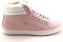 Lacoste Dames Leren Sneakers Pink Dames - Thumbnail 1