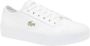 Lacoste Dames Ziane Plus Sneaker Wit White Dames - Thumbnail 11