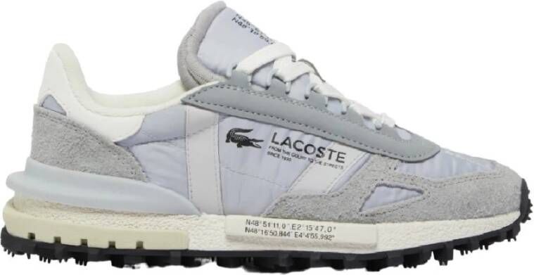 Lacoste Grijze Elite Actieve Sneakers Gray Dames