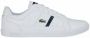 Lacoste Europa 0120 1 SMA Heren Sneakers White Dark Green - Thumbnail 2