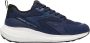 Lacoste EVO Textiel Navy Wit Sneakers Blue Heren - Thumbnail 1
