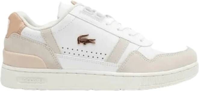 Lacoste T Clip 0722 2 Sma Wht Grn Schoenmaat 42 1 2 Sneakers 43SMA0061 - Foto 11