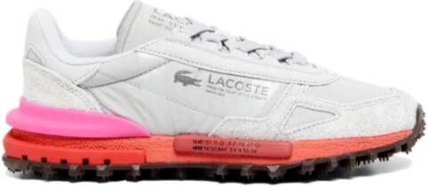 Lacoste Grijze Elite Active Damessneakers