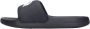 Lacoste Serve Slide 1.0 Heren Slippers Donkerblauw Wit - Thumbnail 4