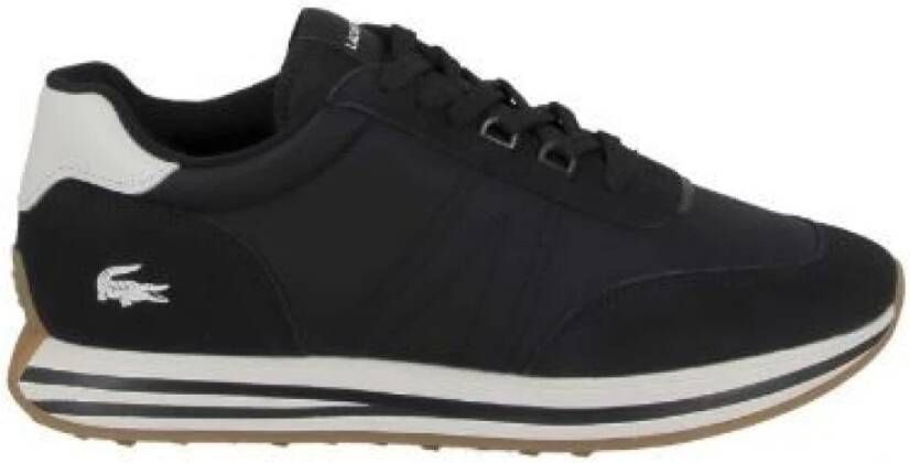 Lacoste Klassieke Zwart Wit Sneakers Black Heren