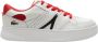 Lacoste Koele leren sneakers met bijgewerkte zool Wit Heren - Thumbnail 2
