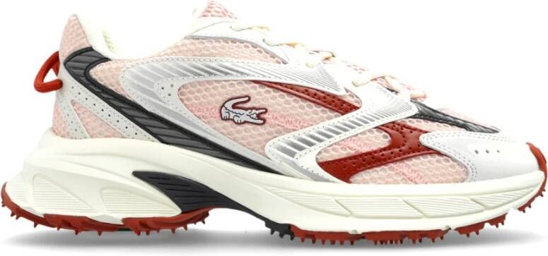 Lacoste dames sneaker Neo Shot D leder en mesh roze - Foto 2