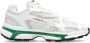 Lacoste Wit Groen Leren Sneakers White Dames - Thumbnail 14