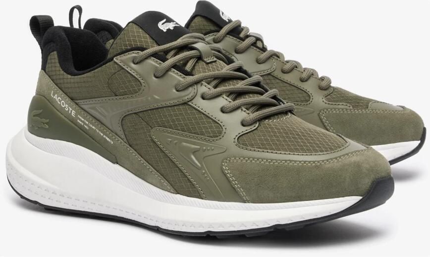 Lacoste L003 Evo Heren Sneakers Legergroen Wit - Foto 4