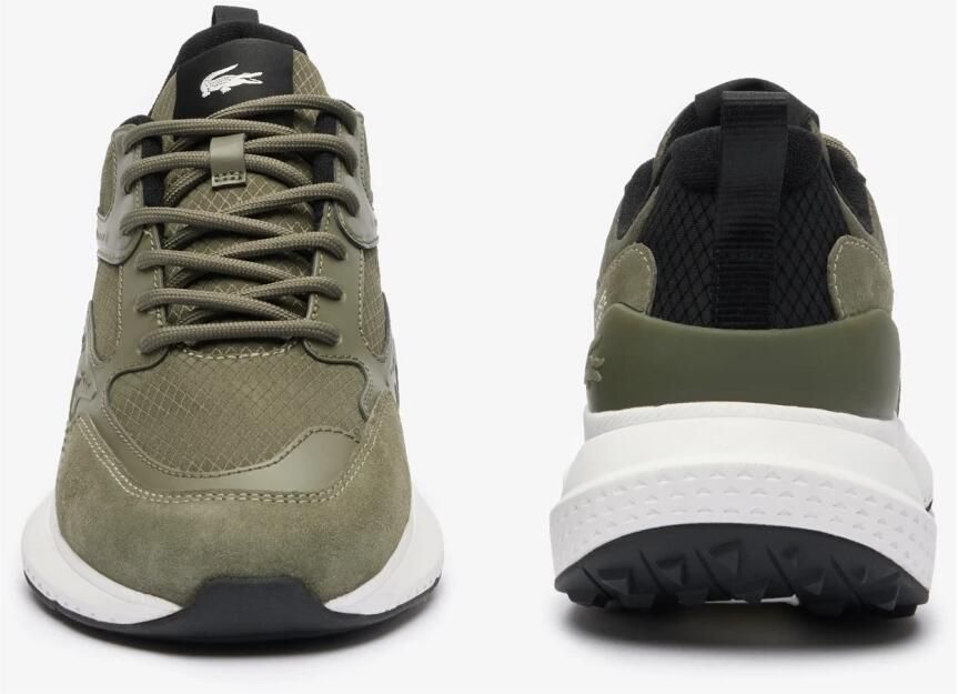 Lacoste L003 Evo Heren Sneakers Legergroen Wit - Foto 6