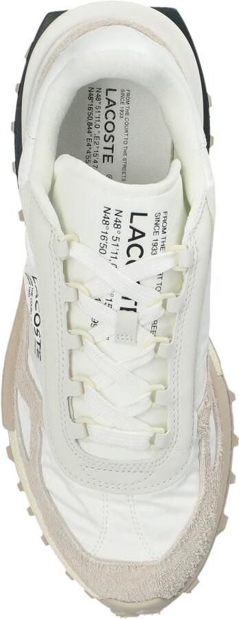 Lacoste Lage Sneakers Elite Active 223 1 SMA White Dark Green - Foto 5
