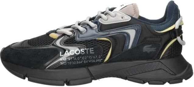 LACOSTE Lage Sneakers Heren L003 Neo 5 Leatherlook Beige - Foto 3
