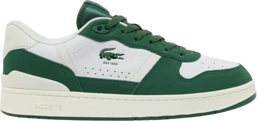 Lacoste Leather T-Clip Sneakers