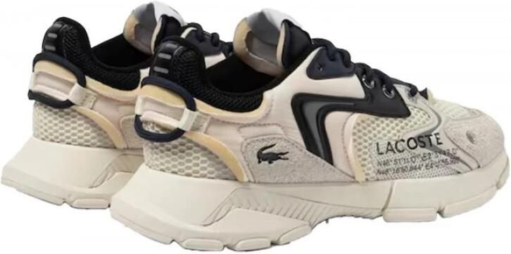 LACOSTE Lage Sneakers Heren L003 Neo 5 Leatherlook Beige - Foto 10