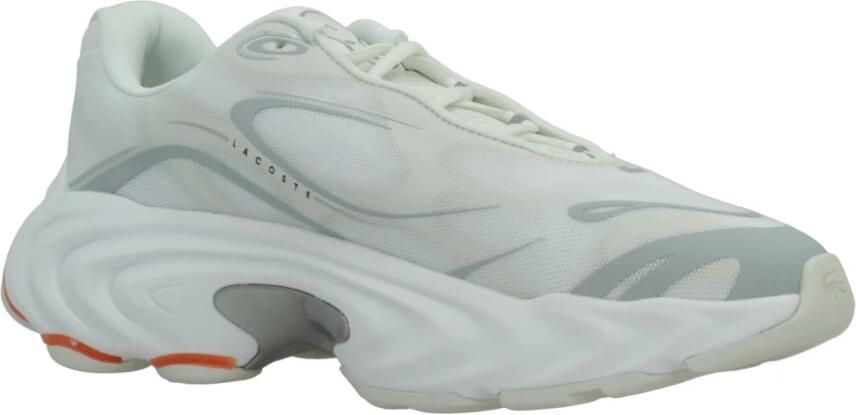 Lacoste Spinor Sneakers Heren Wit Mesh Synthetisch