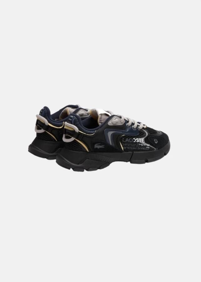 LACOSTE Lage Sneakers Heren L003 Neo 5 Leatherlook Beige - Foto 6