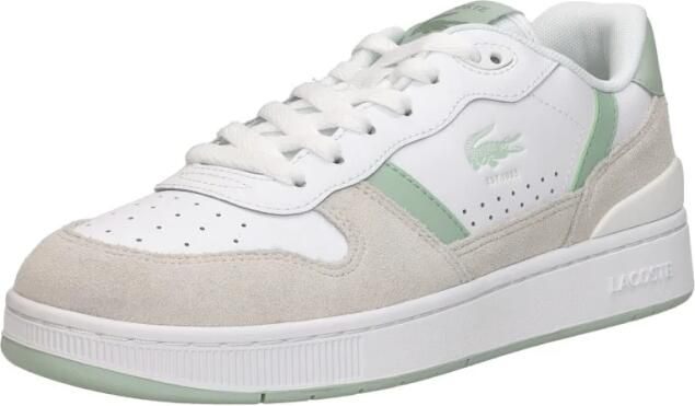 Lacoste T Clip SET Dames Sneakers Wit Groen - Foto 2