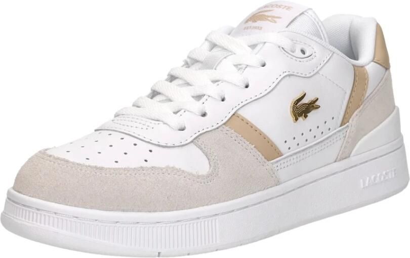 Lacoste T Clip Sneakers Laag Wit - Foto 2