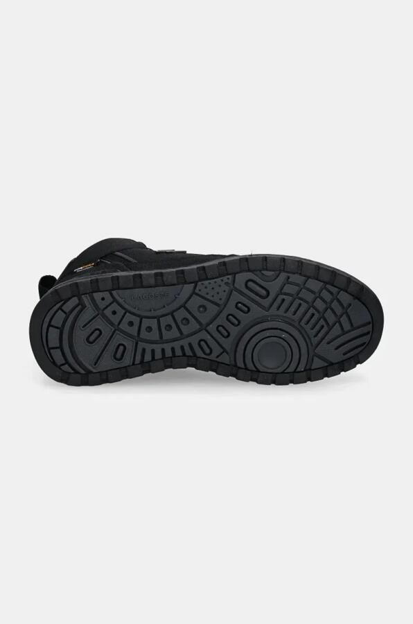 Lacoste T-Clip Winter Mid 224 Heren Winterschoenen Sneakers Cordura Zwart 748SMA004002H - Foto 3