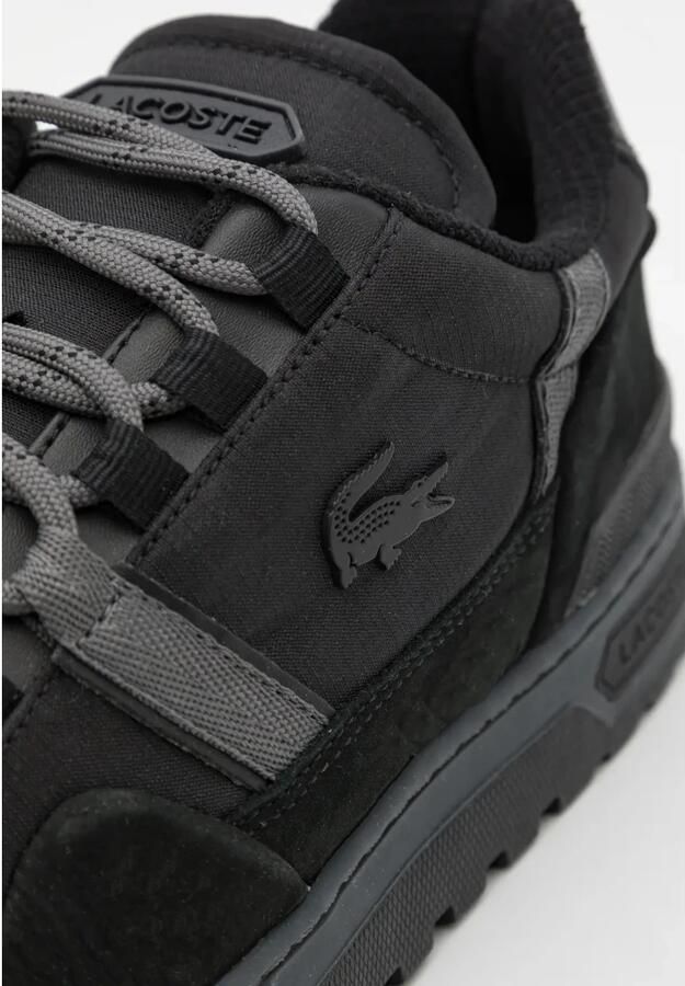 Lacoste T-clip Winter Basketball Schoenen black dark grey - Foto 1