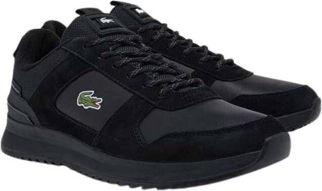 Lacoste Leer 7 -Sma003202H Jogger 3233 Zwart Heren