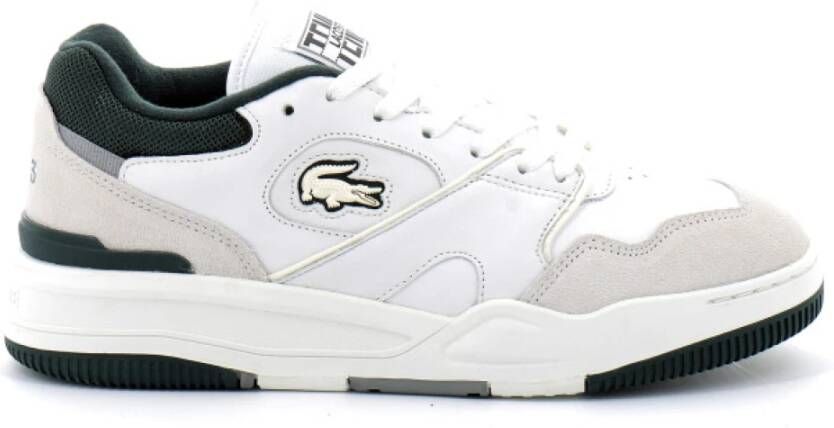 Lacoste Lineshot Basketball Schoenen white dark green maat: 44 beschikbare maaten:44 45 46 - Foto 9