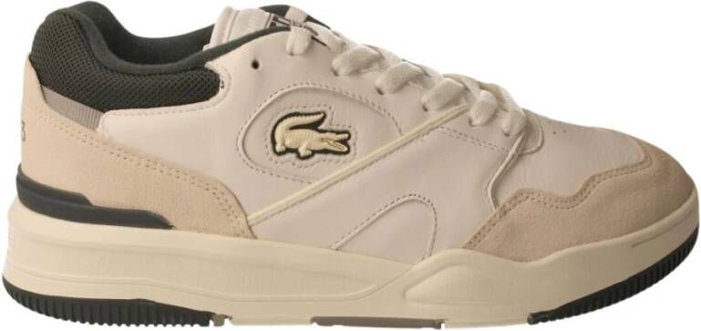 Lacoste Lineshot Basketball Schoenen white dark green maat: 44 beschikbare maaten:44 45 46 - Foto 7