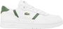 Lacoste T-Clip Set 224 Heren Sneakers Schoenen Leer Wit 748SMA00311R5 - Thumbnail 4