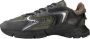 Lacoste L003 NEO 224 1 SMA Heren Sneakers Donkergroen Zwart - Thumbnail 9